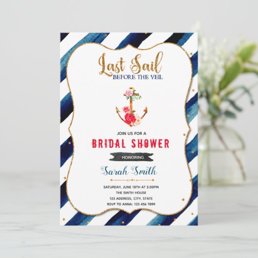 Letzte Einladung zur Brause (Stehend Vorderseite)