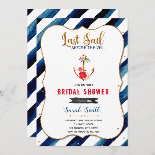 Letzte Einladung zur Brause (Vorne/Hinten)