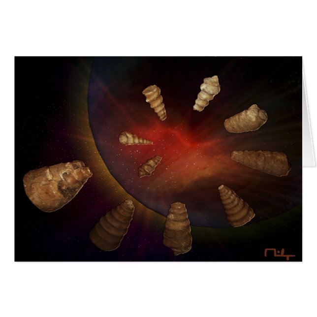 LETZTE ERINNERUNGENS-Karte (Vorderseite (Horizontal))