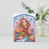 Letzte Ernte Postkarte (Stehend Vorderseite)