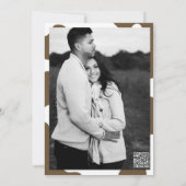 Letzte Fahrt Denim Cowgirl Western Junggeselinnen- Einladung (Rückseite)