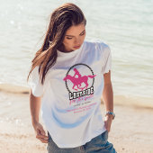 Letzte Fahrt mit Pink für den Bride-T - Shirt