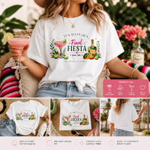 Letzte Fiesta Junggesellinnenabschied T-Shirt nach
