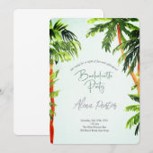 letzte Fling vor dem Bachelorette-Bash Einladung (Vorne/Hinten)