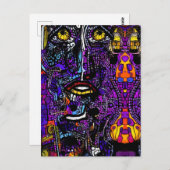 Letzte Gedanken an die Kunstversteigerung - Ken Ga Postkarte (Vorne/Hinten)