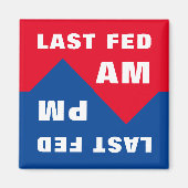 Letzte Gefüttert Am, Letzte Gefüttert PM Magnet (Vorne)