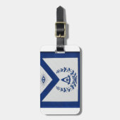 Letzte HauptSchürze F&AM Gepäckanhänger (Vorderseite vertikal)