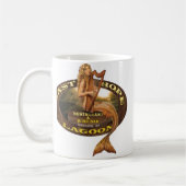 Letzte Hoffnungs-Lagune 11 Unze-Weiß-Tasse Kaffeetasse (Links)