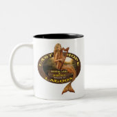 Letzte Hoffnungs-Lagune 11 Unze Zwei-Ton Tasse (Links)