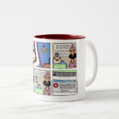 Letzte Internet Seiten-Tasse! Zweifarbige Tasse (VorderseiteRechts)