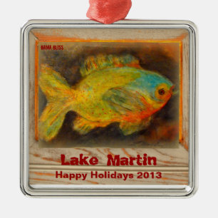 LETZTE JAHRE ** 2013 ** Ornament See Martin " Aus Metall