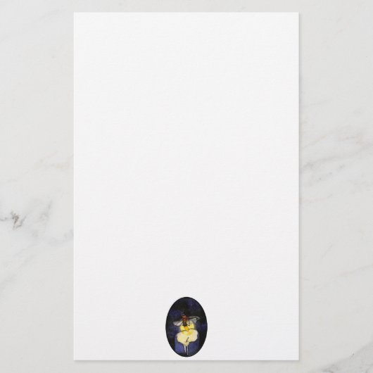 Letzte Kerze Briefpapier (Vorderseite)