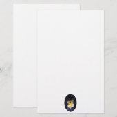 Letzte Kerze Briefpapier (Vorne/Hinten)