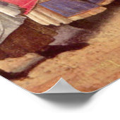 Letzte Kommunion von St. Jerome - Botticelli Poster (Ecke)