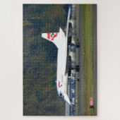 Letzte Landung der Concorde in Seattle Puzzle (Vertikal)