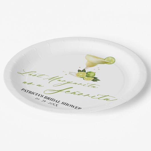 Letzte Margarita als Brautparty in Señorita Pappteller (Schrägansicht)