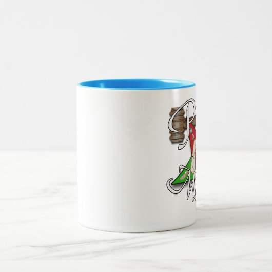 Letzte Matronen-Anerkennung Zweifarbige Tasse (Mittel)