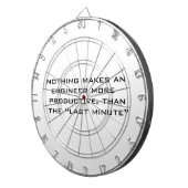 Letzte Minute Dartscheibe (Vorderseite rechts)