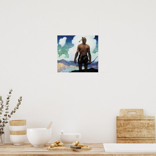 Letzte mohican poster (Küche)