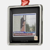 Letzte Nachrichten 2 Ornament Aus Metall (Links)