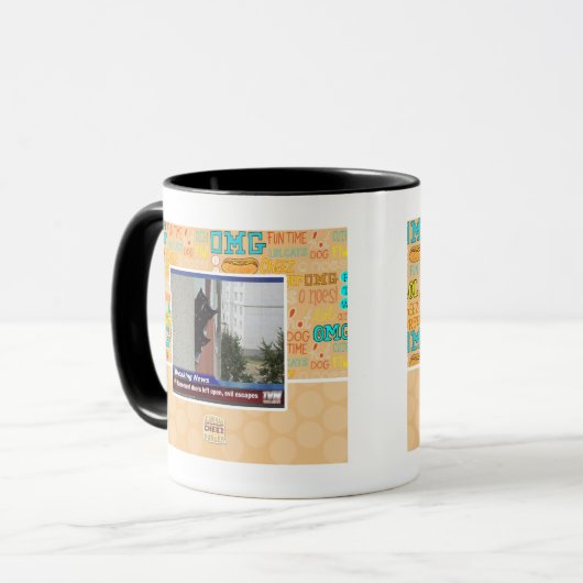 Letzte Nachrichten 2 Tasse (Vorderseite Links)