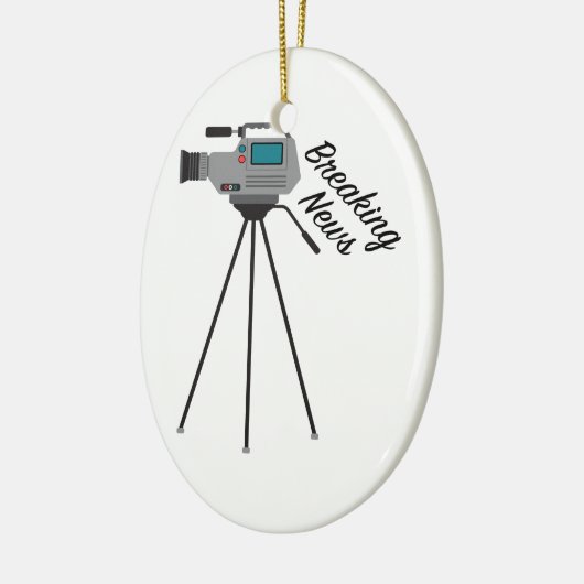 Letzte Nachrichten Keramik Ornament (Links)