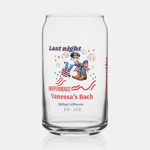 Letzte Nacht der Unabhängigkeit 4. july Bacheloret Dosenglas