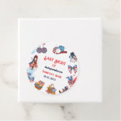 Letzte Nacht der Unabhängigkeit 4. von Bachelorett Geschenkanhänger (Beispiel)