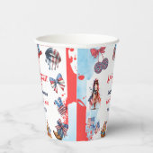 Letzte Nacht der Unabhängigkeit 4. von Bachelorett Pappbecher (Rechts)