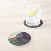 Letzte Nacht in einer Amish-Gemeinde, Amish Pferd Untersetzer (Seite)