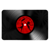Letzte Nacht Rettete der DJ meinen Life Vinyl Reco Magnet (Horizontal)