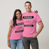 Letzte Nacht war ein unscharfes Shirt (Unisex)