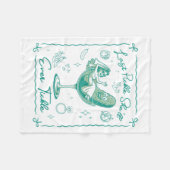 Letzte Pickle-Muschel je Tickle Funny Bachelorette Fleecedecke (Vorderseite (Horizontal))