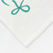 Letzte Pickle-Muschel je Tickle Funny Bachelorette Fleecedecke (Ecke)