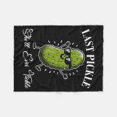 Letzte Pickleschale kitzelt Junggesellenabschied H Fleecedecke (Vorderseite (Horizontal))