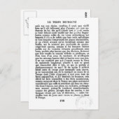 Letzte Postkarte (Vorne/Hinten)