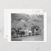 Letzte Reise der "Deadwood Coach" Fotografie Postkarte (Vorne/Hinten)