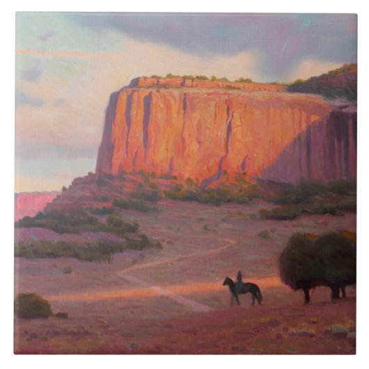 Letzte Rite-Keramik Fliese (Vorderseite)