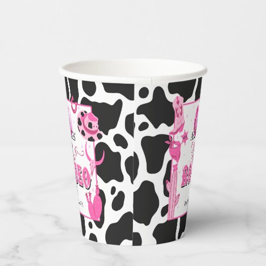 Letzte Rodeo Bachelorette/Brautparty Party Cups Pappbecher (Rechts)