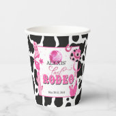 Letzte Rodeo Bachelorette/Brautparty Party Cups Pappbecher (Vorderseite)
