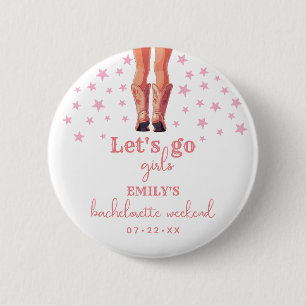 Letzte Rodeo Cowgirl Bachelorette Weekend Button