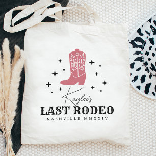 Letzte Rodeo-Cowgirl-Junggesellinnenparty Tragetasche