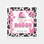 Letzte Rodeo Custom Paper Napkins Serviette (Vorderseite)