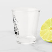 Letzte Rodeo Disco Cowgirl Junggeselinnen-Abschied Schnapsglas (Rechts)