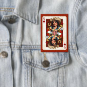 Letzte Rodeo-Midwest-Queen-of-Hearts-Karte Button (Insitu)