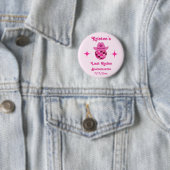 Letzte Rodeo Pink Disco Cowgirl Bachelorette Button (Beispiel)