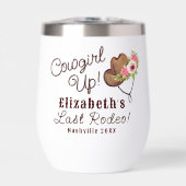 Letzte Rodeo Rustic Pink Cowgirl Bachelorette (Vorderseite)