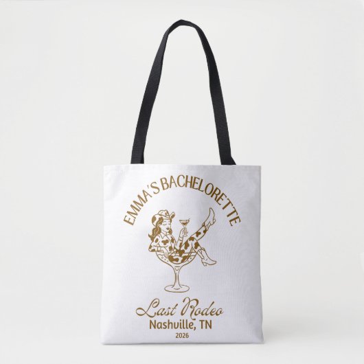 Letzte Rodeo-Tasche Tasche (Vorderseite)