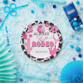 Letzte Rodeo-Teller für benutzerdefiniertes Papier Pappteller (Party)