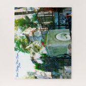 Letzte Ruhestätte Chopin Paris. Jigsaw Puzzle (Vertikal)